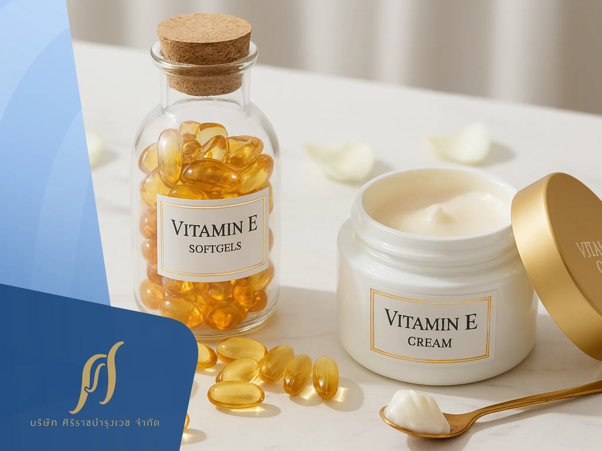 อยากหน้าใส…ใช้ครีมวิตามิน E อย่างเดียวพอไหม หรือต้องกินเสริมด้วย ?